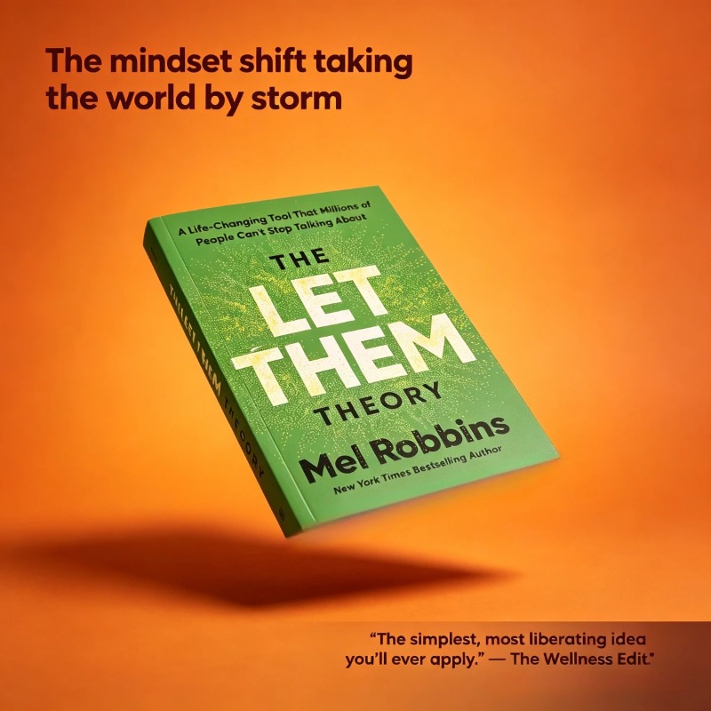 The Let Them Theory By Mel Rob - đánh giá và giá Health & Wellness Vector