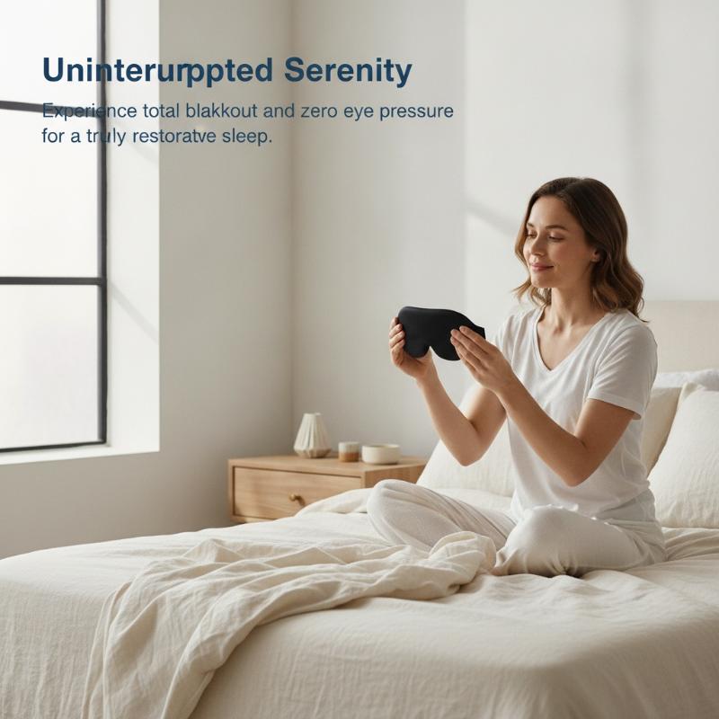 Soft Breathable Zero Pressure  - đánh giá và giá Sleep Eye Mask 3D