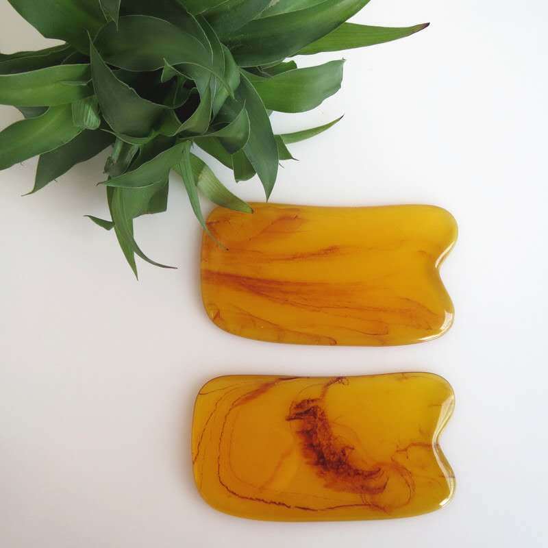 7PCS GUASHA Massage Tools Face - đánh giá và giá Jade Gua Sha Tool