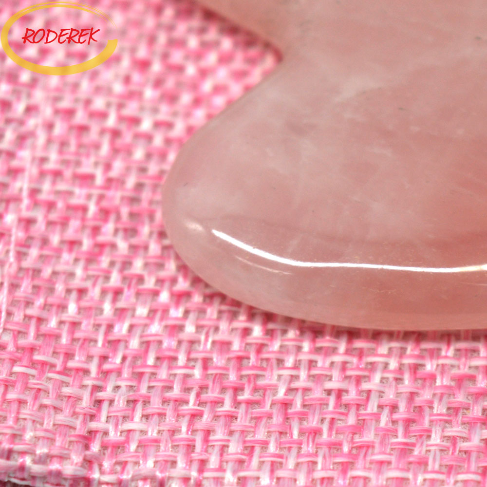 Ngọc Guasha Tấm Thạch Anh Hồng - đánh giá và giá Jade Gua Sha Tool