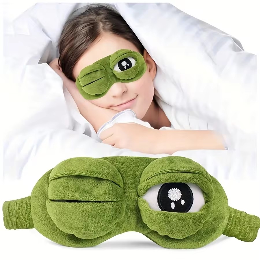 3D Frog Sleep Mask Natural Sle - đánh giá và giá Sleep Eye Mask 3D