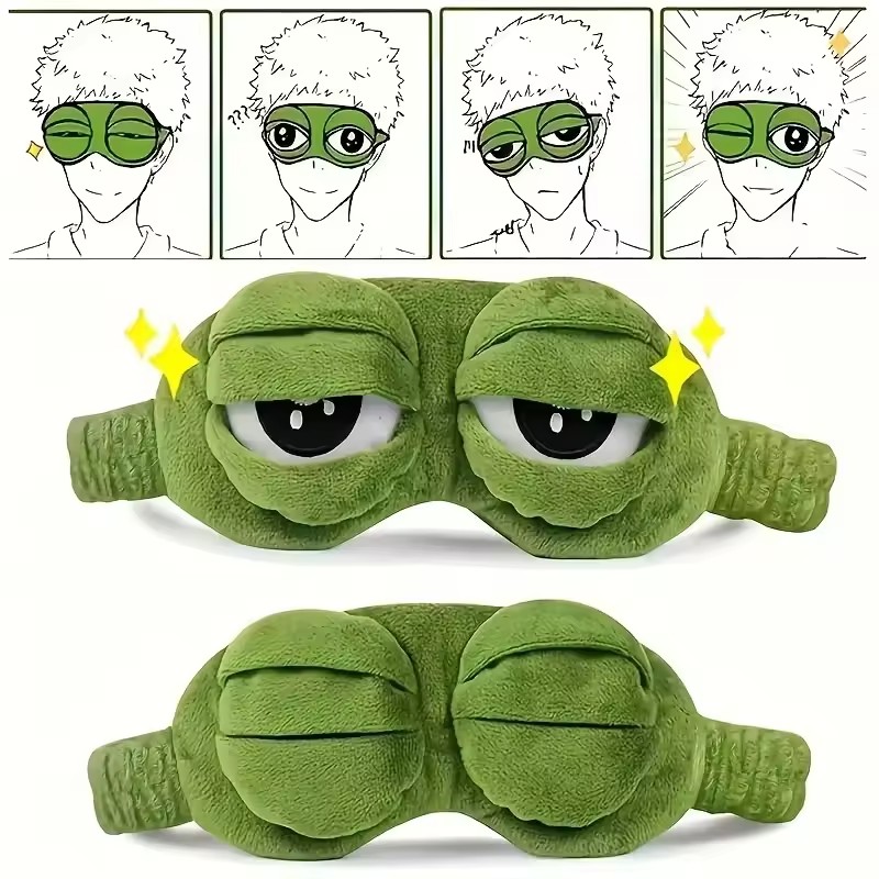 3D Frog Sleep Mask Natural Sle - đánh giá và giá Sleep Eye Mask 3D