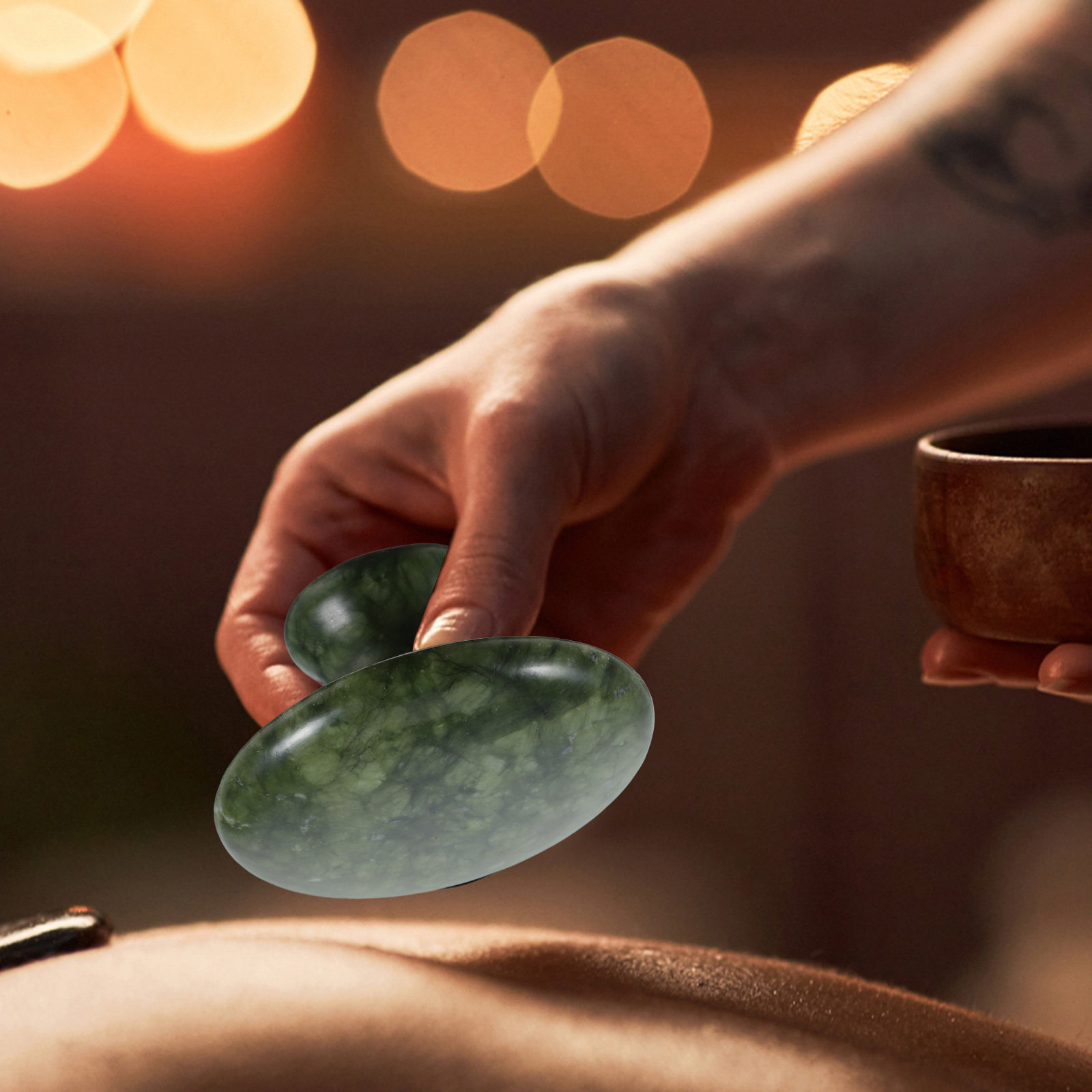 Mushroom Gua Sha Massage Stone - đánh giá và giá Jade Gua Sha Tool