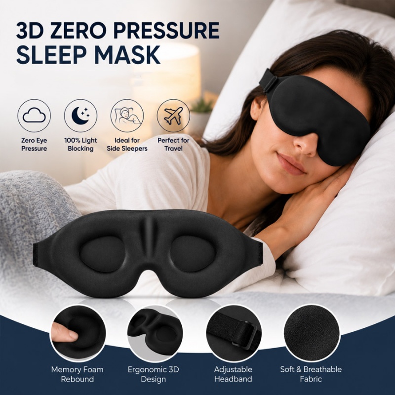 3d Sleep Eye Mask Comfort Ligh - đánh giá và giá Sleep Eye Mask 3D