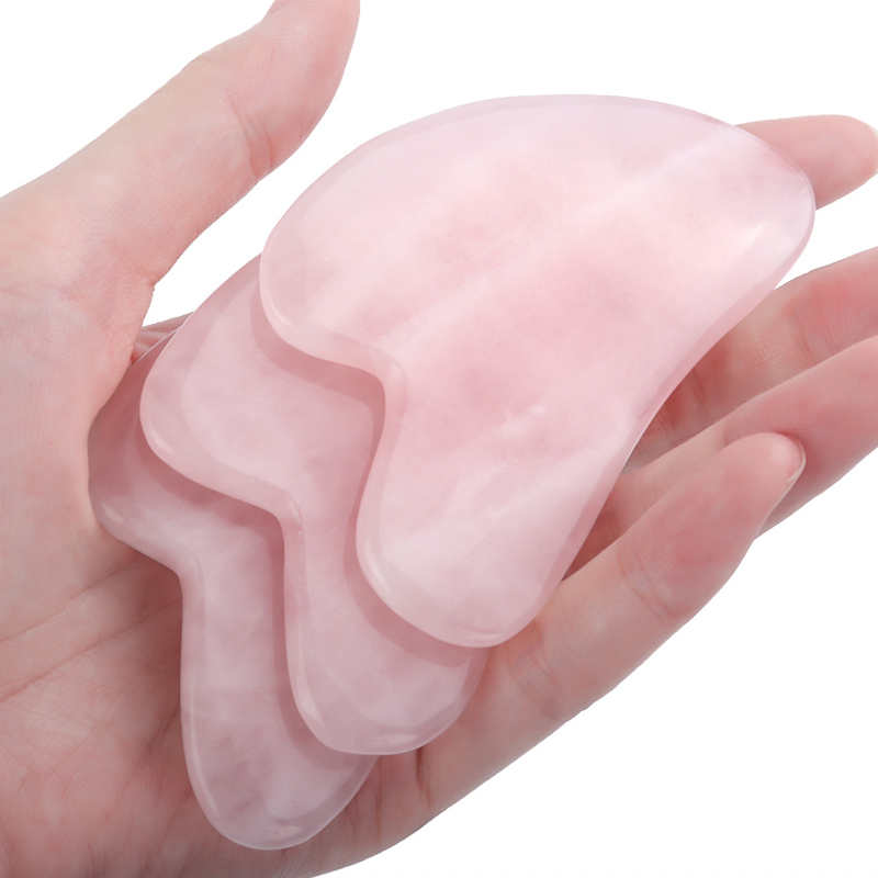 Thạch Anh Hồng Ngọc Guasha Dụn - đánh giá và giá Jade Gua Sha Tool