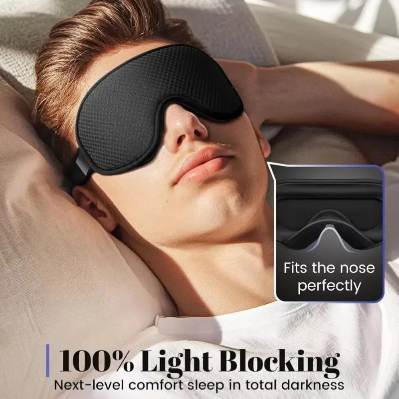Sleep Mask Blackout Eye Mask f - đánh giá và giá Sleep Eye Mask 3D
